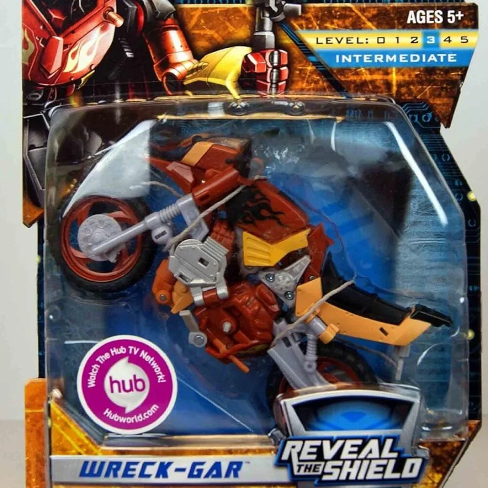 Wreck-Gar Deluxe Class Transformers HFTD/RTS Reveal the Shield NEW w Box Damage
